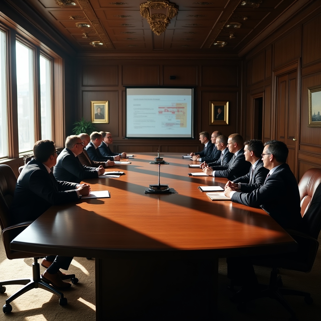 Корпоративная встреча в казахстанской компании